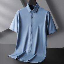 Men's Business Casual Short Sleeve Shirt thumbnail-1