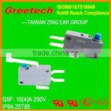16a 250v Micro Switch, Zing Ear Micro Switch for Home Appiance, UL, CUL, ENEC, CQC Approved thumbnail-6