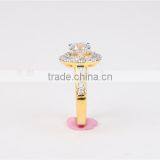 Luxury Flower Shap Diamond 925 Silver Ring for Women 10 Years Experience Wholesale thumbnail-5