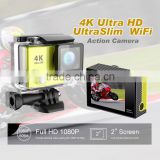 winait Ultra 4k wifi action camera waterproof Sunplus SPCA6350 with 170 degree 6G A+ HD Ultra-Wide Fish-eye Len sports camera