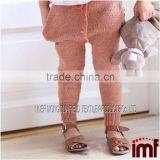 Crochet Footed Baby Pants in Cashmere