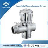 A7260 Brass Forged Chrome Plated Angle Valve With Heart Handle