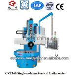 single column vertical lathe CVT 160 china manufacturer