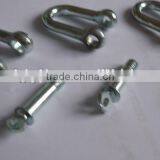 Manufacturer Price Galvanized European Type Dee Drop Forged D Shackle 4-25mm in China Rigging Hardware thumbnail-2