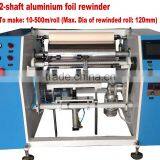 Aluminium Foil Roll/Cling Film Roll Rewinder Machine thumbnail-1