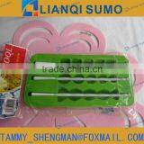 FDA Food Grade Plastic Silicone Ice Lolly Moulds With Sticks Ice Cream Maker thumbnail-1