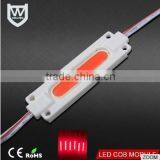 2016 High Power OEM/ODM Cob Led Module With White, Blue, Green, Yellow, Red ,warm White ABS Injection 12V for Advertising Signs