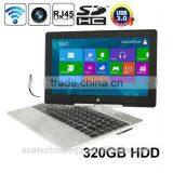 R116 Silver, 11.6 Inch Rotation Capacitive Touch Screen Window 8 OS Netbook With WIFI, 2GB RAM + 320GB HDD thumbnail-2