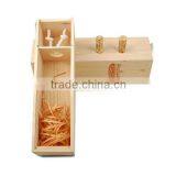 Custom Handmade Wooden Wine Box Wholesale
