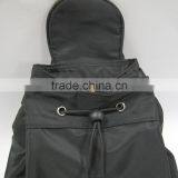 Wholesale Black Polyester Drawstring Backpack thumbnail-4