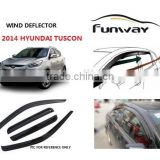 2014 HYUNDAI TUSCON wind deflectors,door visor,window deflectors,car rain visor,car accesories