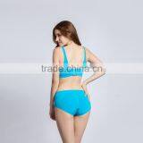 Sexy Fancy Girls Wire-free Bra Sets Push-up Yoga Brief Sets thumbnail-4