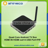 World Best RK3288 Cortex-A17 Quad Core 4K XBMC H.265 Hardware Decoding HDMI BT4.0 Module Bluetooth Android TV Box                        
                                                Quality Choice