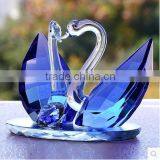 Beautiful Colorful Gift Crystal Swan thumbnail-1
