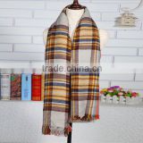 Alibaba China supplier scarves fashion design new lady fashion solid color cotton scarf