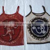 Hand Made Indian God Printed Ladies T-shirts thumbnail-1
