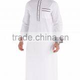 mens Daffah thobes - 2016 new islamic men thobe muslim clothing men