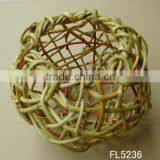 Woven Rattan Ball thumbnail-1