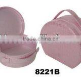 Round Pink Jewelry Box From Chinese Supplier thumbnail-1