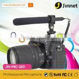 JN-MIC-120 High Quality Stereo Wired Dynamic Microphone for Canon 70D 60D 600D 5D2 EOS 550DRebel T2i/ Camera thumbnail-4