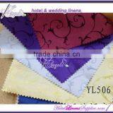 Light Gold Poly Damask Tablecloths for Table Decorations in Banquets, Events thumbnail-2