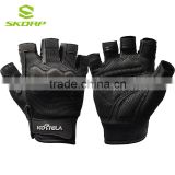 Black Fitness Special Combat Half Finger Outdoor Mountain Bike Mens Sports Gloves