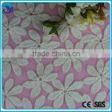 Top Quality Nylon Net Mesh Cotton Embroidery Fancy Flower Embroidery Fabric thumbnail-2