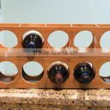 5 Bottle Bamboo Wine Rack thumbnail-3