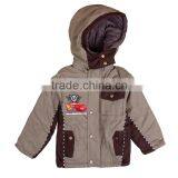 CAR01 wholesale new baby boy long coat with o-neck cotton boy t shirt applique for nova brand t shirt