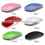 Ultra Thin USB Optical Wireless Mouse 2.4G Receiver Super Slim Mouse For Computer PC Laptop Desktop thumbnail-2