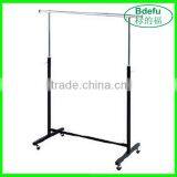 Garment Display Metal Rack With Wheels thumbnail-1