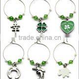 Wholesale Metal Lucky Theme Wine Bottle Charms thumbnail-1