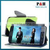 Leather Wallet Stand Back Cover for Lenovo S820,case for S820 Lenovo thumbnail-6