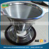 New Products 304 Stainless Steel Pour Over Cone Coffee Filter/Coffee Dripper thumbnail-5