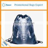 Wholesale 3D Printed Drawstring Bags Drawstring Backpack Supplier's Choice thumbnail-6