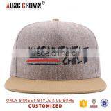 American Flat Brim Blank 5 Panels Caps thumbnail-2