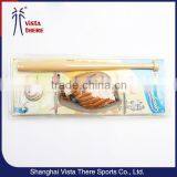 2014 hot sale(baseball+baseball glove+wood bat)baseball set