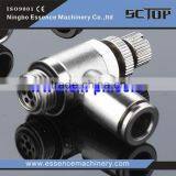 High Quality Pneumatic Fitting Slip Lok Fittings 10-24 Unc 3/8 Copper Material Fitting Pipe Fitting thumbnail-1