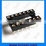 2.54mm Wire-Wrap Solder Type IC Socket Connector