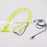 Wholesale Shoelace Earphones Waterproof Headphones for Mobile Phone thumbnail-2