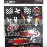 Super Body Tattoo Sticker/temporary Tattoo Body With 35 Pcs