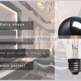 Shadowless Led Bulb Dimmable Mirror Silver Cover A60 2w 4W 5W 6W 8W Filament Edison Bulb Quality Choice thumbnail-4