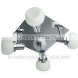 Glass Lampshade Ceiling Mounted Spotlights thumbnail-1