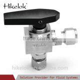 Dispensers Hot Recommend 3-way Ball Valve, Stainless Steel Attractive in Price and Quality thumbnail-2