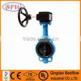 Worm Gear Cast Steel Wafer Butterfly Valve thumbnail-1