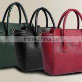 2016 Luxury Lady Office Handbag Women Genuine Leather Handbag Wholesale thumbnail-4