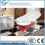 Italy Acrylic Freestanding Clawfoot Tub Arylic Bathtub thumbnail-1