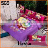 Custom Print 3D Bed Sheet Queen Size thumbnail-5
