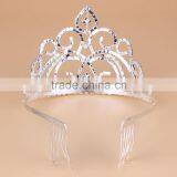 2015 New Bulk Princess Rhinestone Crystal Jewelry Beauty Pageant Crowns & Tiaras thumbnail-3