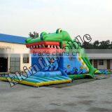 Funny Crocodile Slide Inflatables